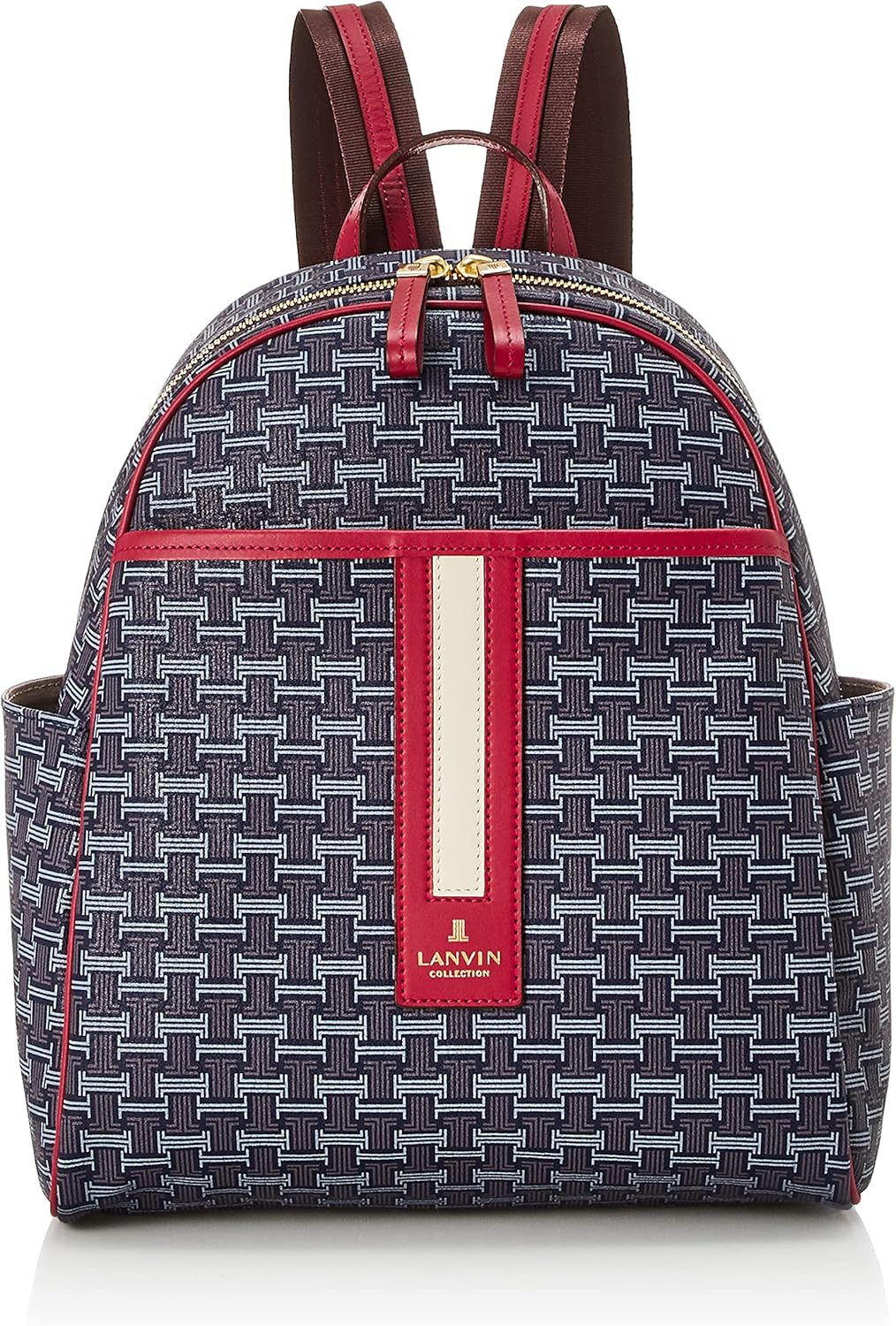 Lanvin Collection Feria 61-6306 NAV/RED Women's Backpack, Navy/Red