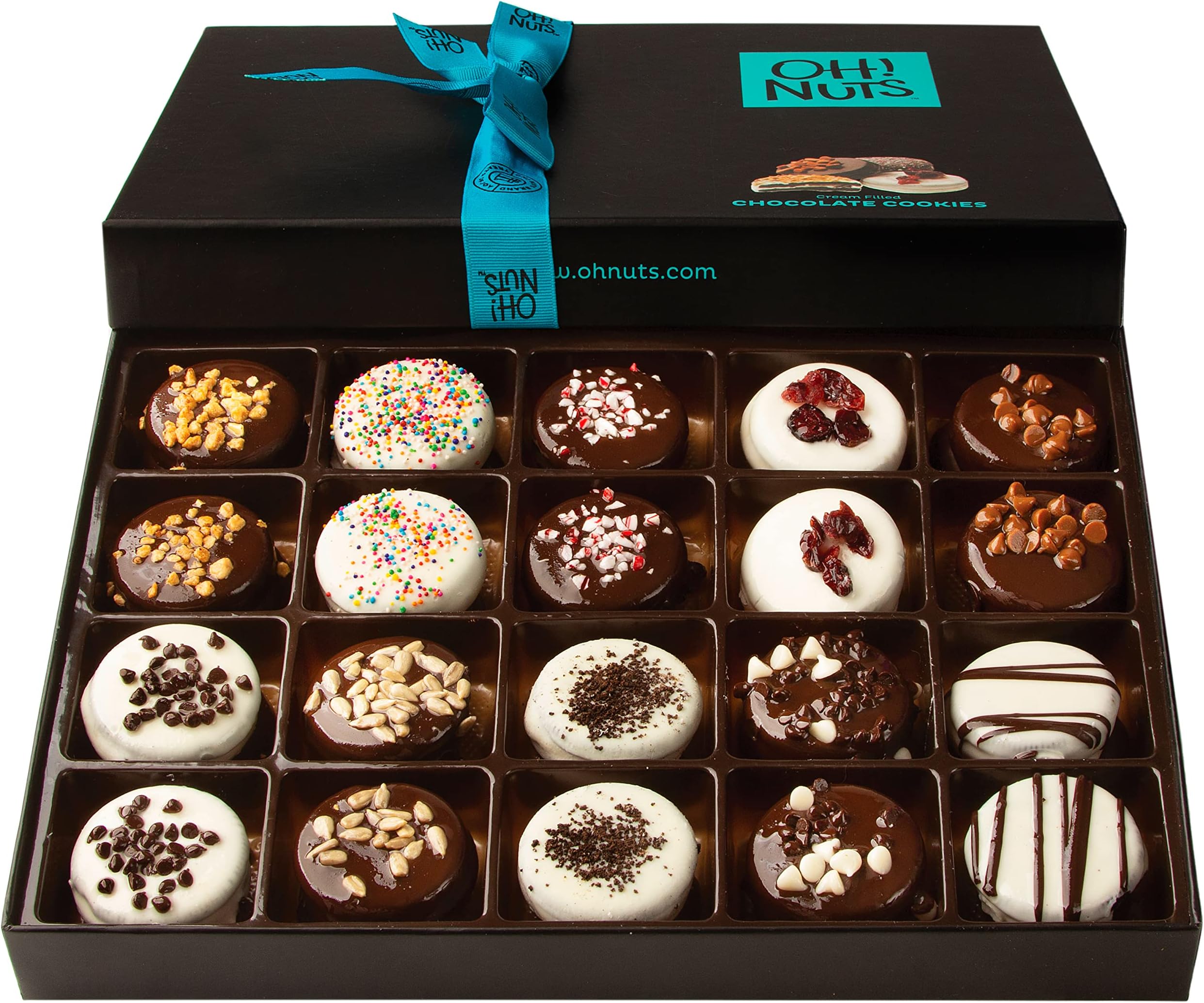 Chocolate Covered Cookie Gift Baskets