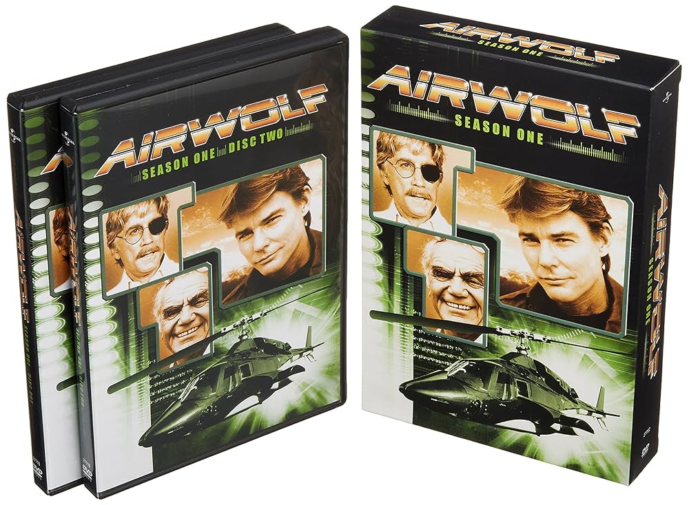 DVD Airwolf season1 （2枚組） Airwolf: Seasons One, Two & Three [DVD]: Amazon.co.uk: Jan