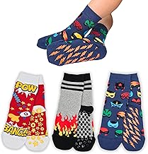 Children's Non-Slip Cotton Socks Abs School Home Inflatable Socks Made in Italy