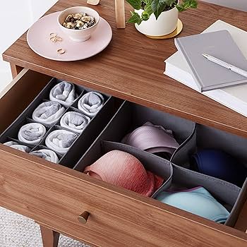 Amazon.com: Amazon Basics Dresser Drawer Storage Organizer for Amazon.com: Amazon Basics Dresser Drawer Storage Organizer for