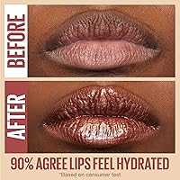 Vista 3 de Maybelline Lip Lifter Gloss - Brillo de labios hidratante con ácido hialurónico, hielo, 0.18 onzas