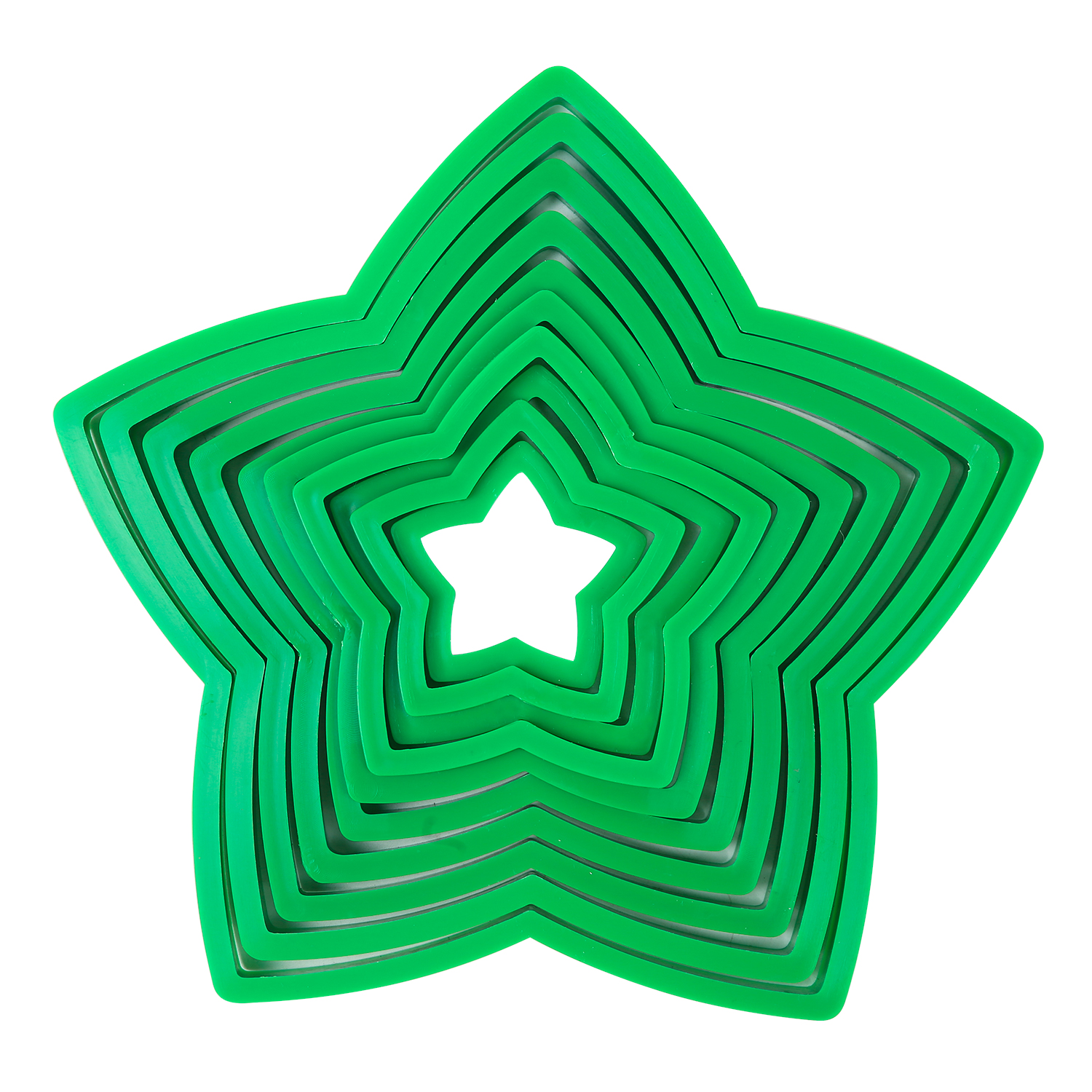 Amazon.com: KAISHANE 10pcs 3D Christmas Tree Cookie Cutter Set