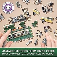 Vista 3 de Wrebbit3D Friends - Rompecabezas 3D modelo de Central Perk 440 piezas de rompecabezas reales Construye el icónico café de la serie de televisión