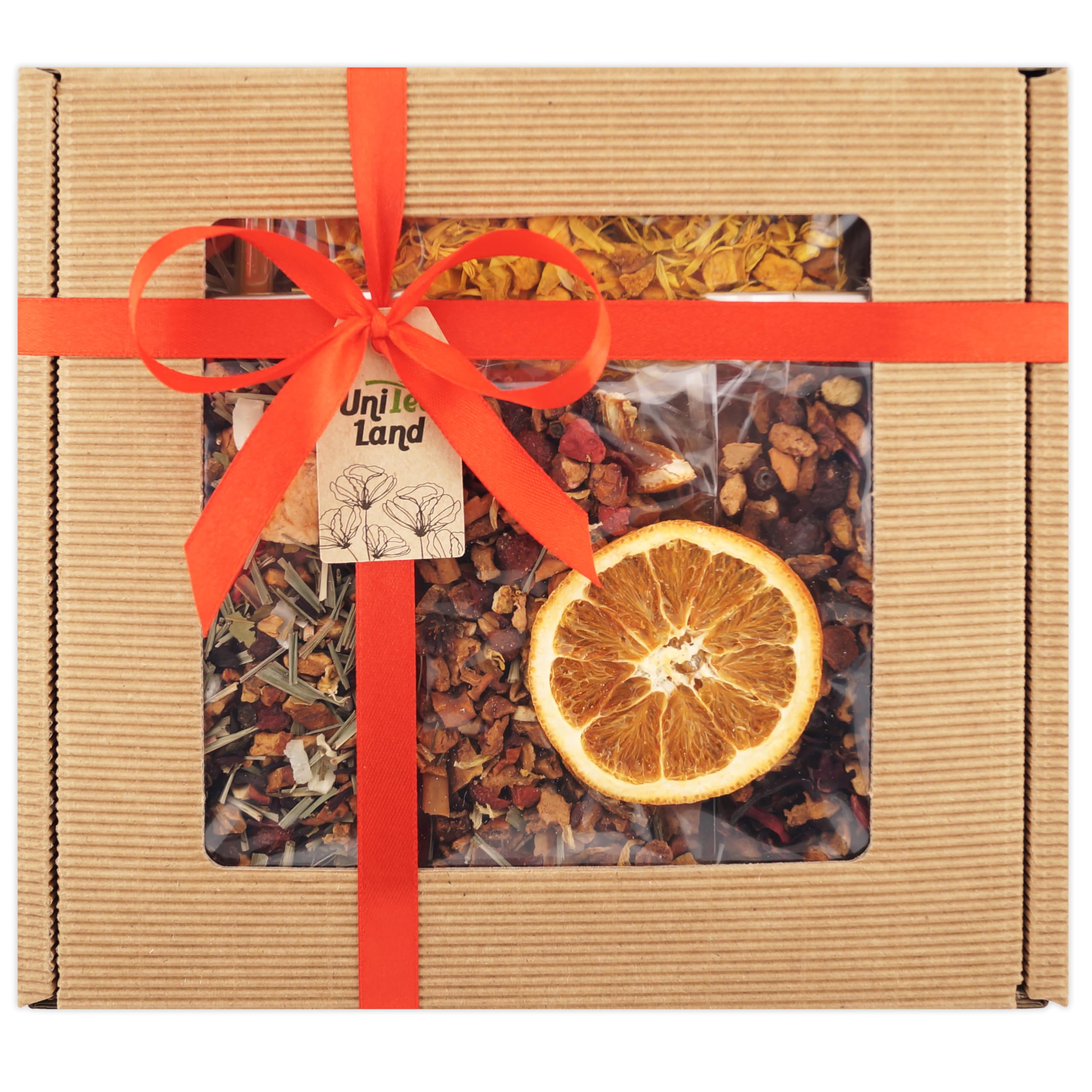 Set de Regalo de Té de Frutas Premium UniTea Land 200g