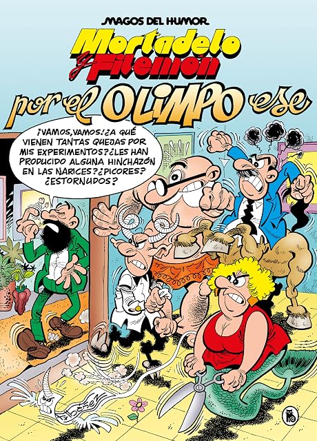 Portada de Mortadelo y Filemón. Por el Olimpo ese
