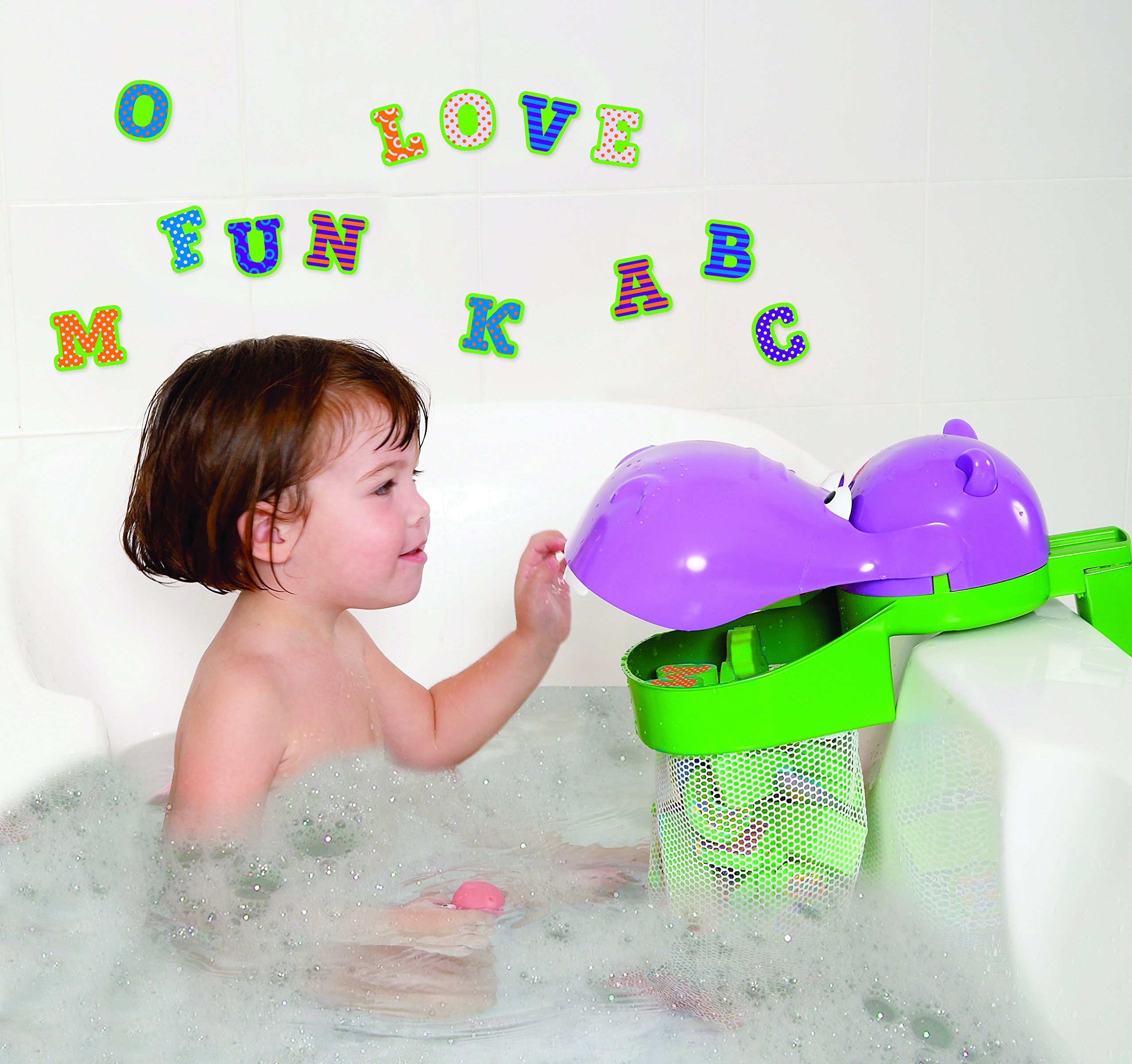 Edushape 550605 Flusspferd-Baby-Bad-Spielzeug
