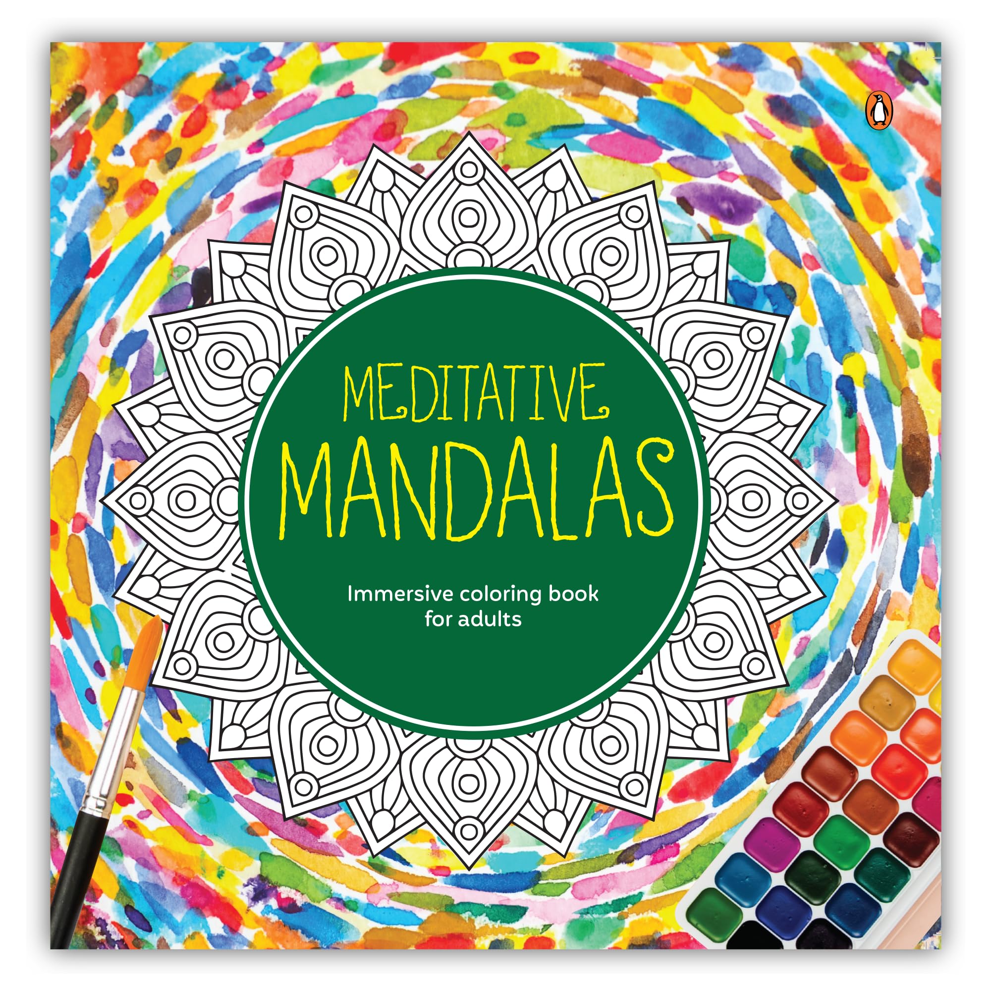 Meditative Mandalas: Adult Coloring Book | Fun and Relaxing Mandala Designs for all Age Groups