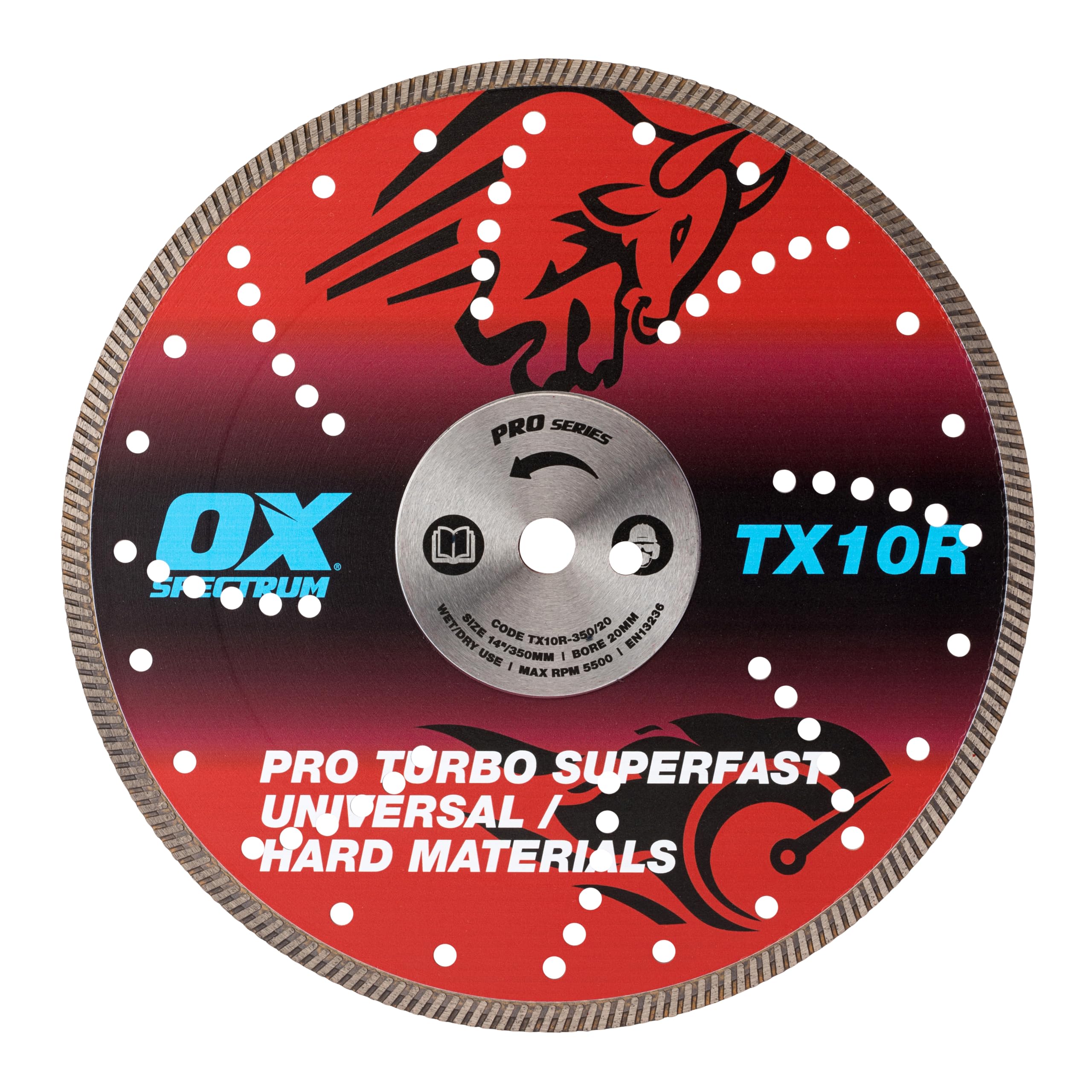 B&Q -  Ox Pro Turbo Dia BladeMulti-Steel350-20mm