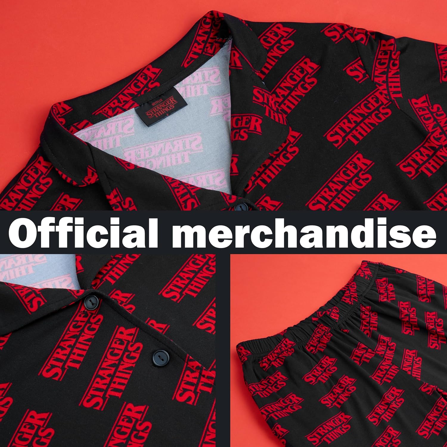 Get Trend 2 Pc Pajamas Set for Women, Teens with Top, PJ Pants with Pockets, Cozy Sleepwear, Soft Loungewear, Gifts for Women - Image 5