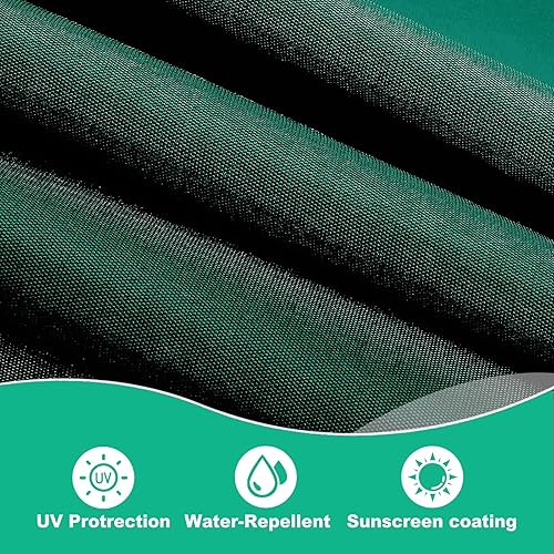 Miniatura 3 de Trenovo Patio Umbrella Replacement Canopy, Replacement Umbrella Covers with 8 Ribs, 9ft Water Resistant Cloth Umbrella Replacement Top for Garden