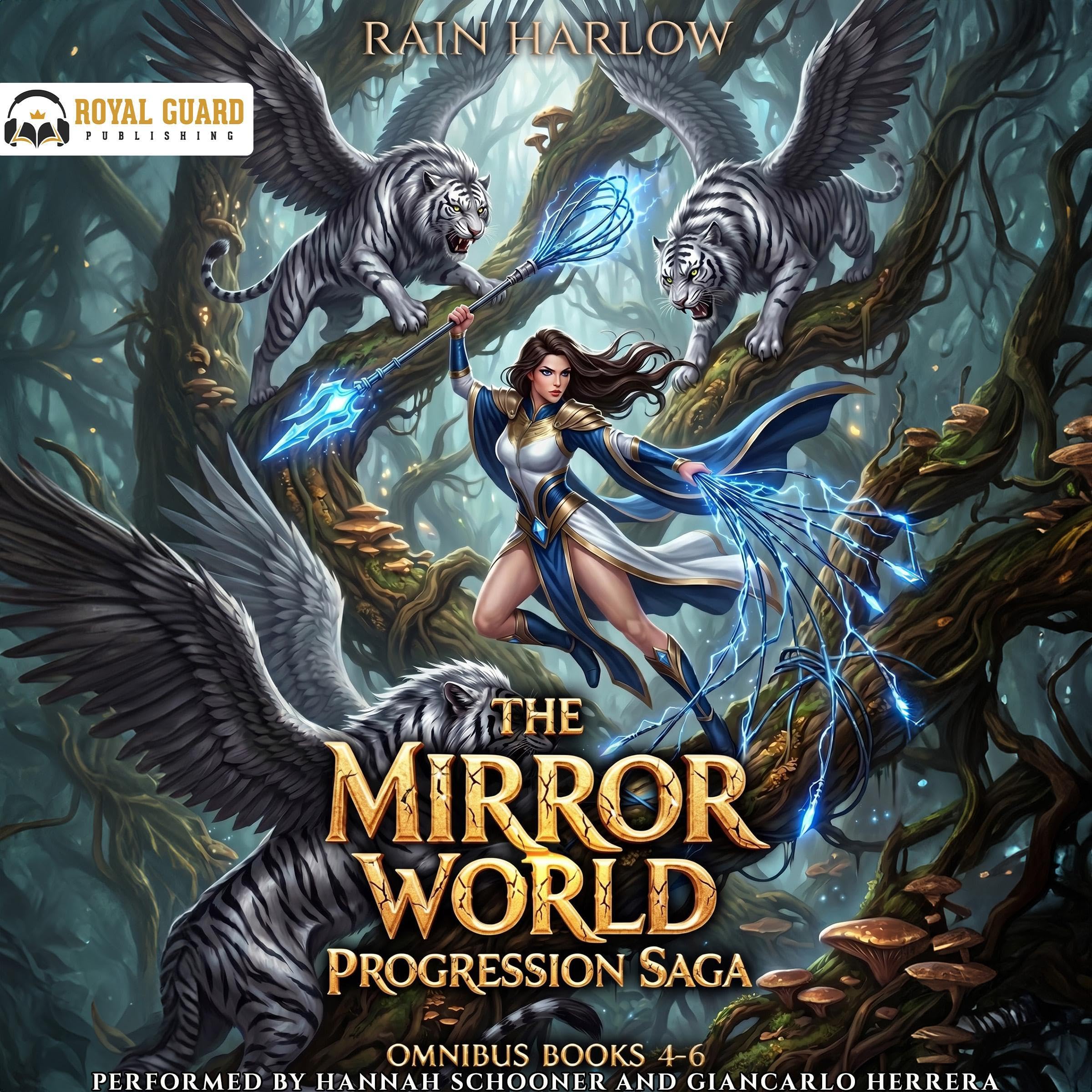 Cover art for The Mirror World Progression Saga Omnibus, Books 4-6