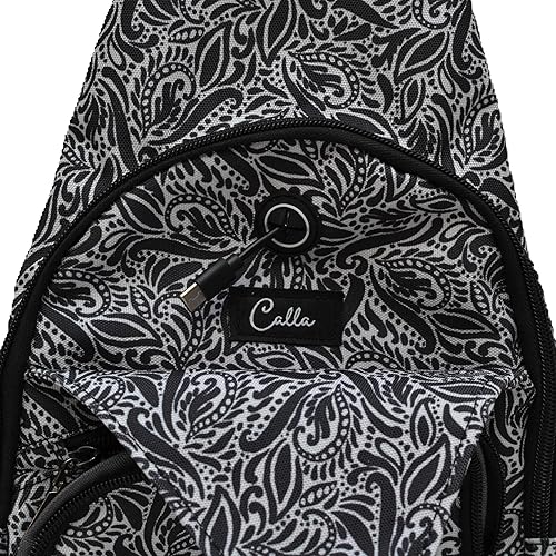 Miniatura 84 de Nupouch Mochila cruzada antirrobo, carga USB, mochila ligera para viajes, senderismo, todos los días