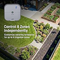 Vista 3 de Orbit 57925 B-hyve Controlador inteligente de aspersores de 8 zonas para interiores