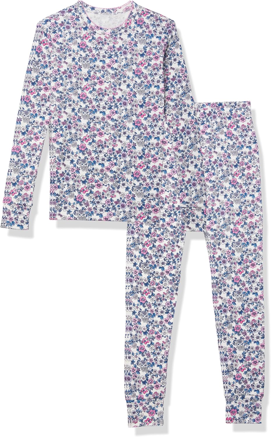 GAP girls Long John Pajama Set