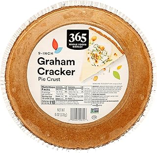 25 Simple 3-Ingredient Dessert Recipes You Can Whip Up Anytime 87 365 By Whole Foods Market, Graham Cracker Pie Crust, 6 Ounce