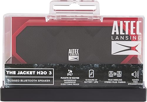 Miniatura 7 de Altec Lansing IMW448 Jacket H20 3 bocina Rojo profundo