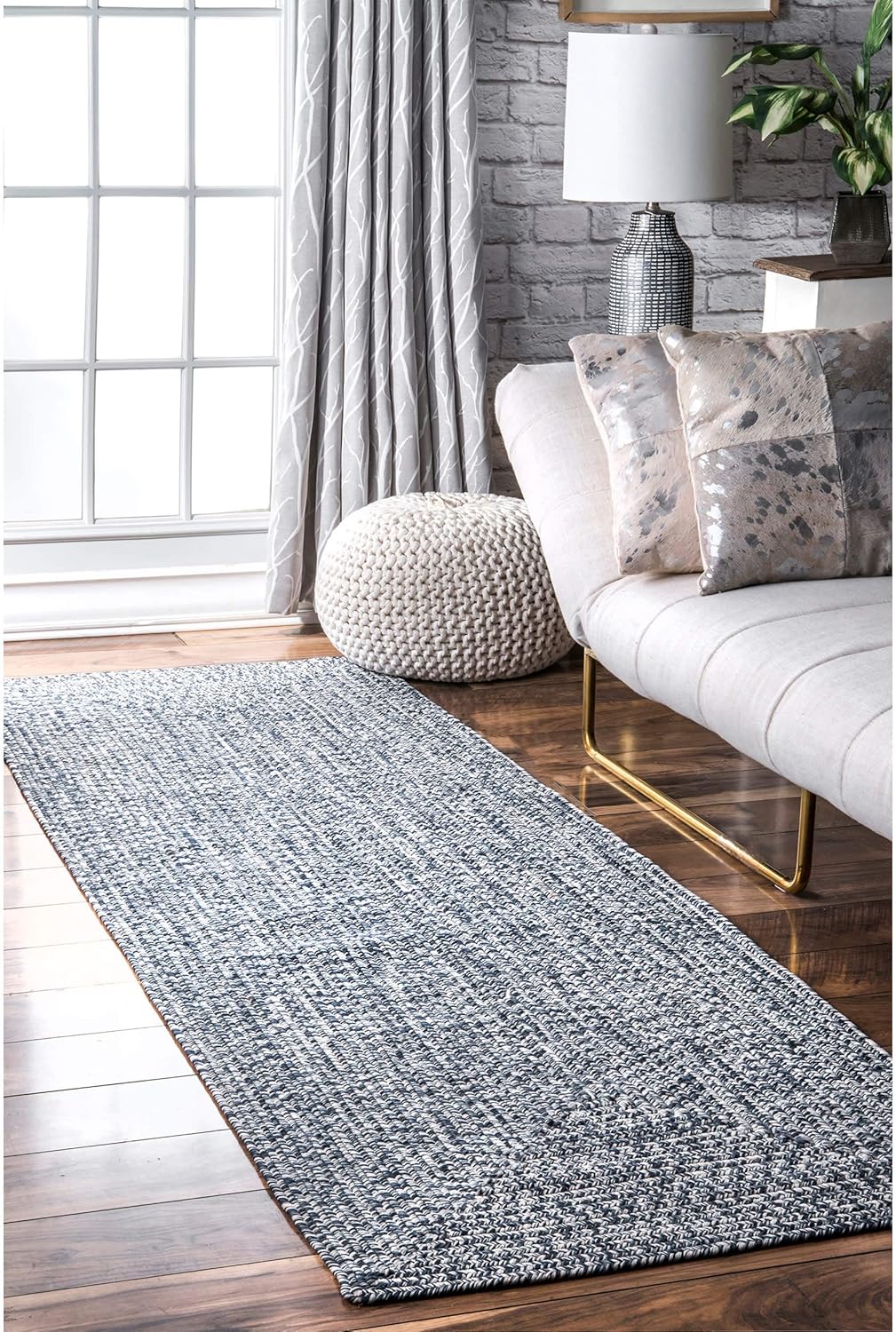 nuLOOM Wynn Braided Indoor/Outdoor Runner Rug, 2' 6" x 6