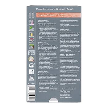 クレタカラー　Cretacolor Teachers' Choice Amazon.com: CRETACOLOR Teacher's Choice Drawing Set, Multi