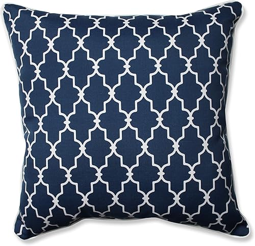 Vista 14 de Pillow Perfect Trellis - Almohadas para interiores y exteriores, 2 unidades, lumbares, 11.5 x 18.5, negro Kirkland negro