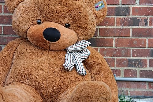 Miniatura 5 de Joyfay - Oso de peluche gigante de 78 pulgadas color marrón oscuro regalo de San Valentín