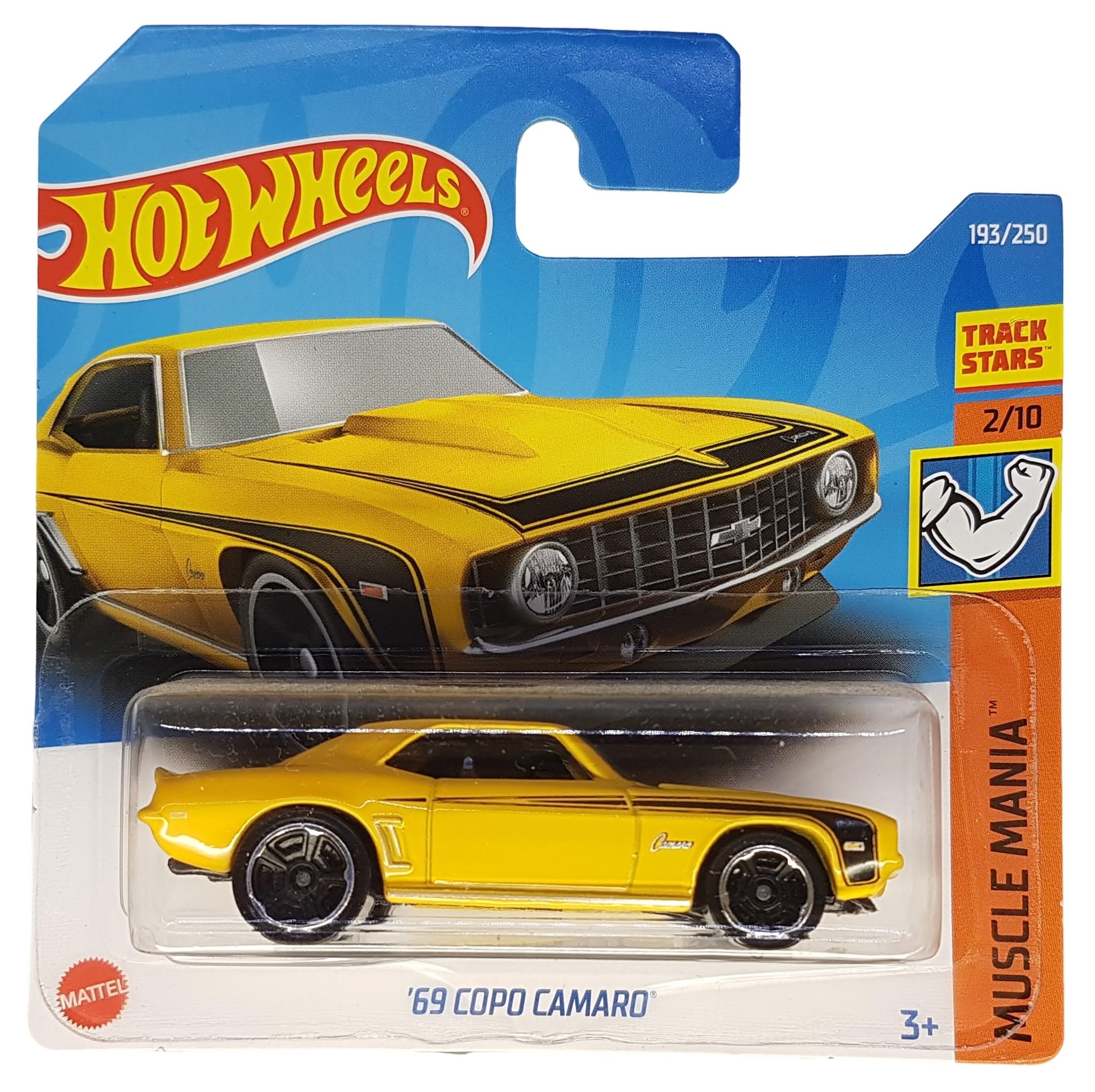 Hot Wheels - ´69 Copo Camaro - Muscle Mania 2/10 - HCX82 - Short