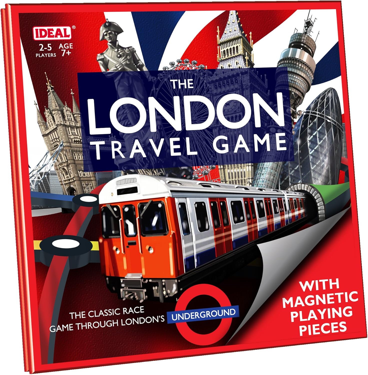 IDEAL The London Board Game Travel Edition The classic race game