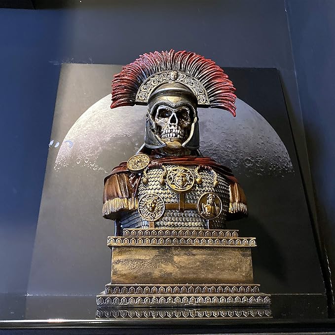Estatua de resina de centurión romano no muerto miniatura 8