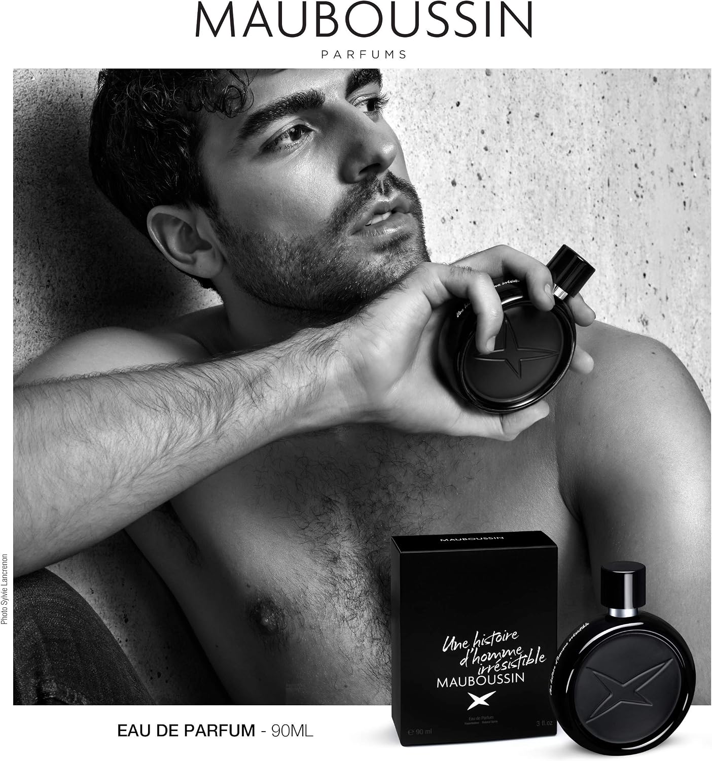 Mauboussin - Une Histoire d'Homme Irrésistible 90ml (3 Fl Oz) - Eau de Parfum for Men - Woody & Fresh Scents - Image 3
