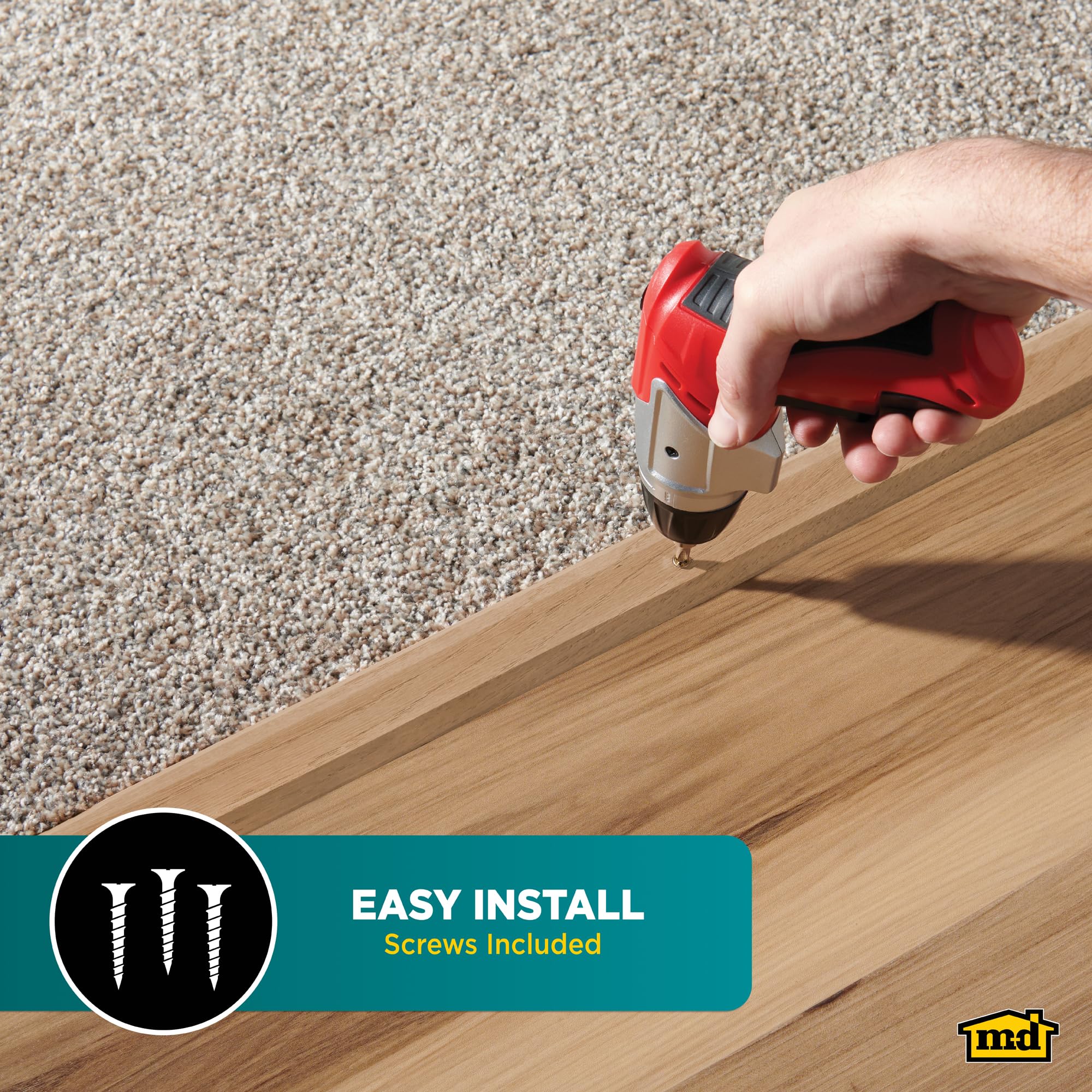トミー（オーク材） Amazon.co.jp: M-d Products 1in. X 36in. Unfinished Oak Carpet Trim
