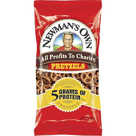 Newman's own Organic pretzel rnd high protn (757645008501)