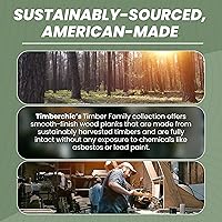 Vista 3 de Timberchic Tablones de pared de madera de roble, aplicación simple de revestimiento de pared para decoración de paredes y mejoras del hogar, paneles