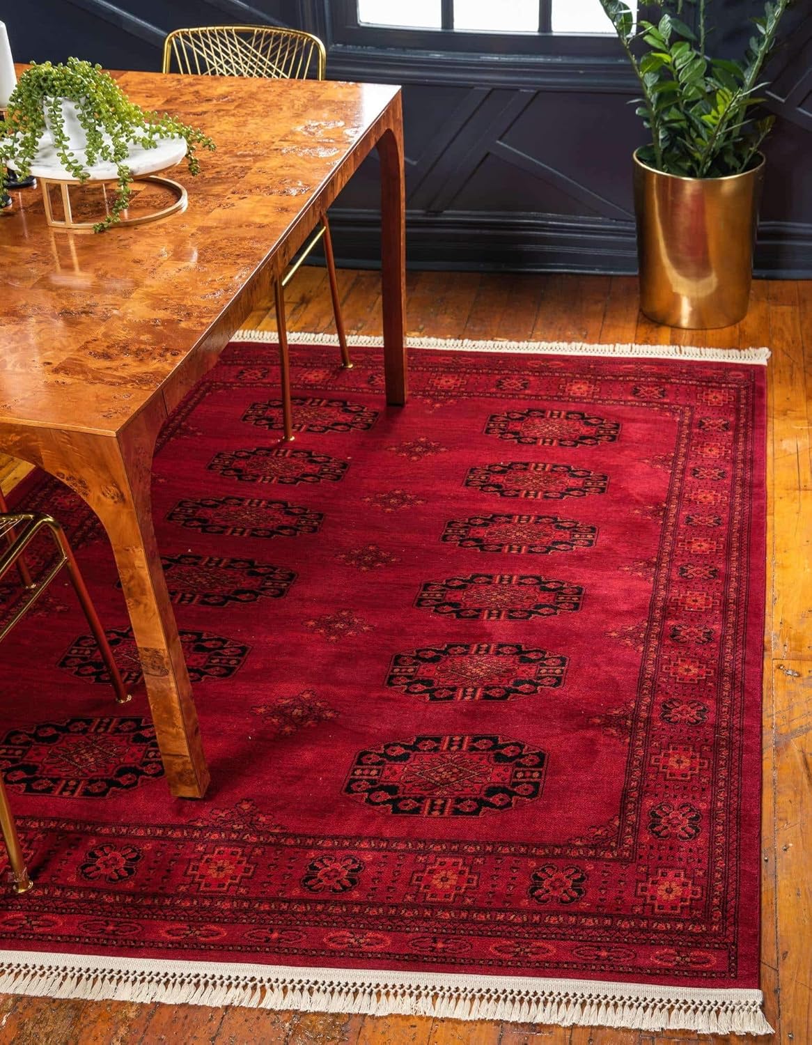 Unique Loom Tekke Collection OverDyed Saturated