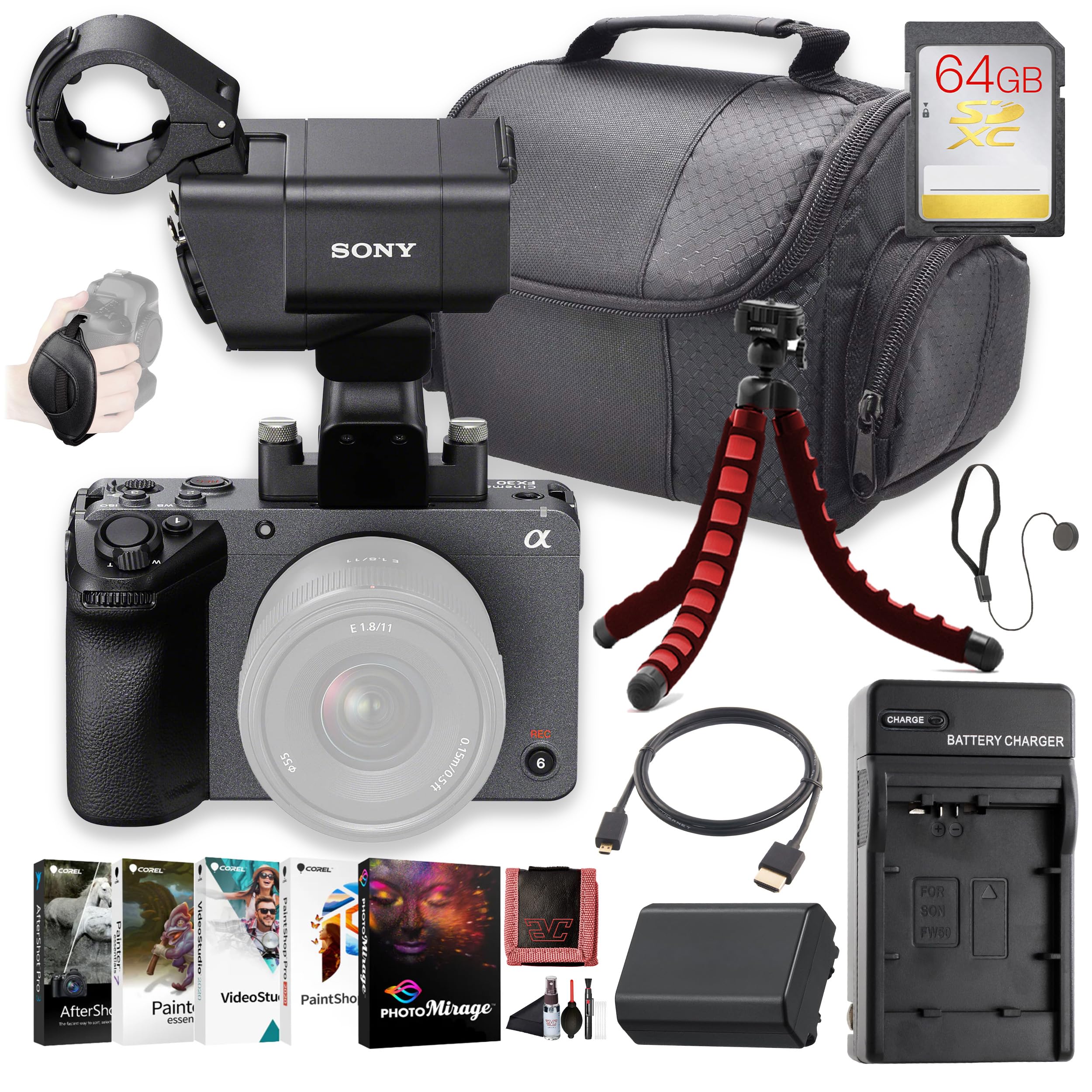 SONY Cinema Line FX30 本体 Amazon.com : Sony FX30 Cinema Line Camera 26MP & Photo Software