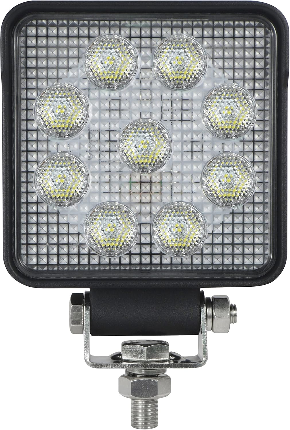 HELLA 357103002 ValueFit 4 Square 1.0 LED Close Range Worklight,Black