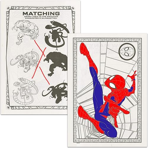 Miniatura 8 de Superhero Ultimate - Surtido de libros para colorear para niños de 4 a 8 a 15 libros con Avengers, Spiderman, Justice League, Superman, Star Wars