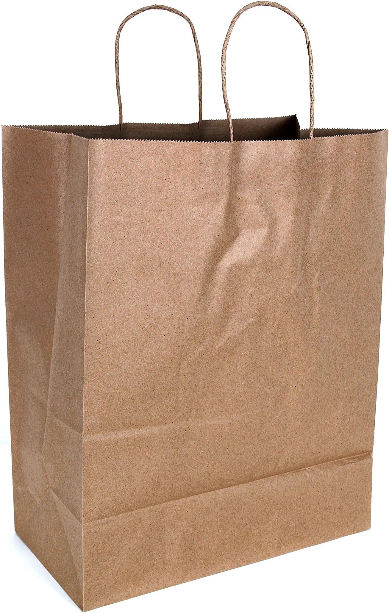 CucinaPrime Paper Bags, 50 Pack, Brown