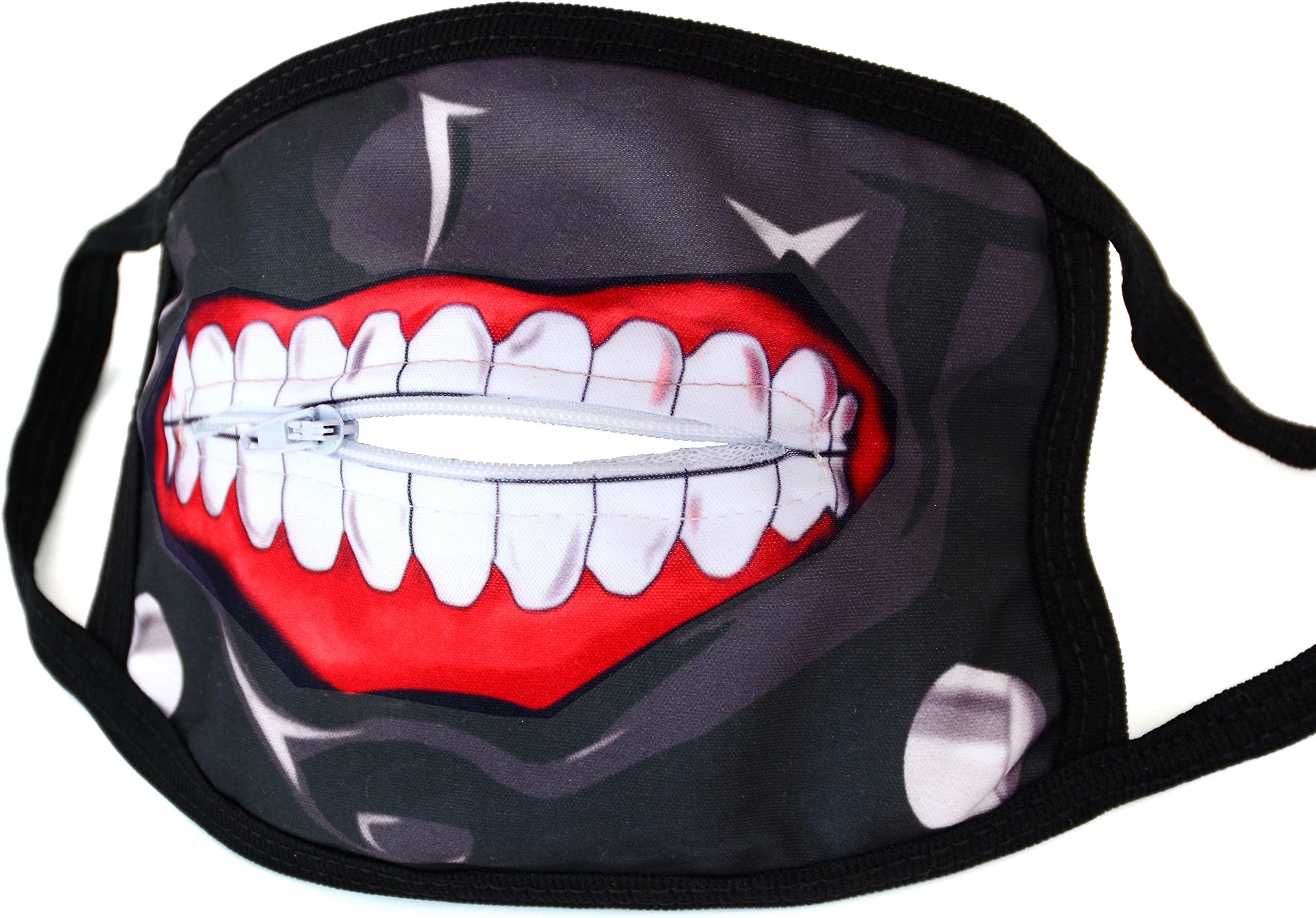 papapanda Mask Zipper Tokyo Ghoul Ken Kaneki