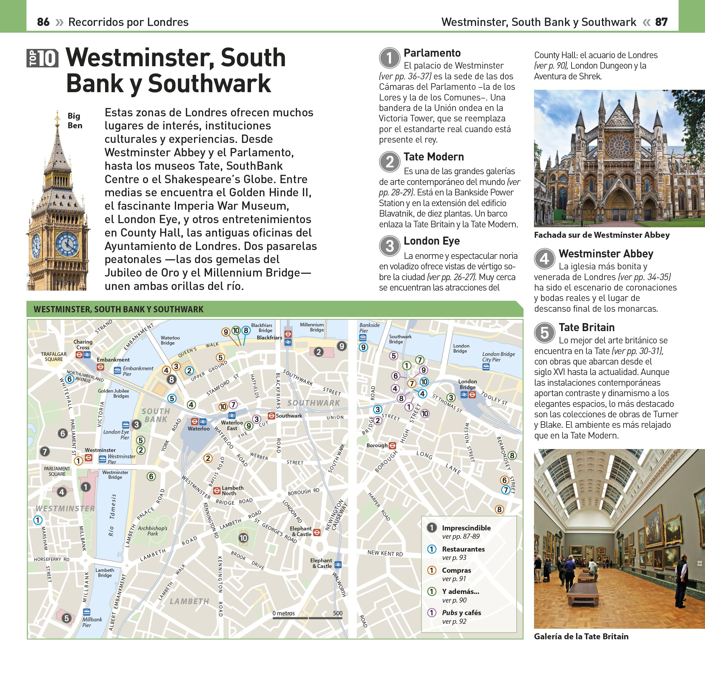 Londres (Guías Visuales TOP 10): La guía que descubre lo mejor de cada ciudad (Guías de viaje)