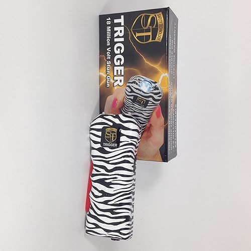 Miniatura 2 de Pistola paralizante de gatillo (cebra)