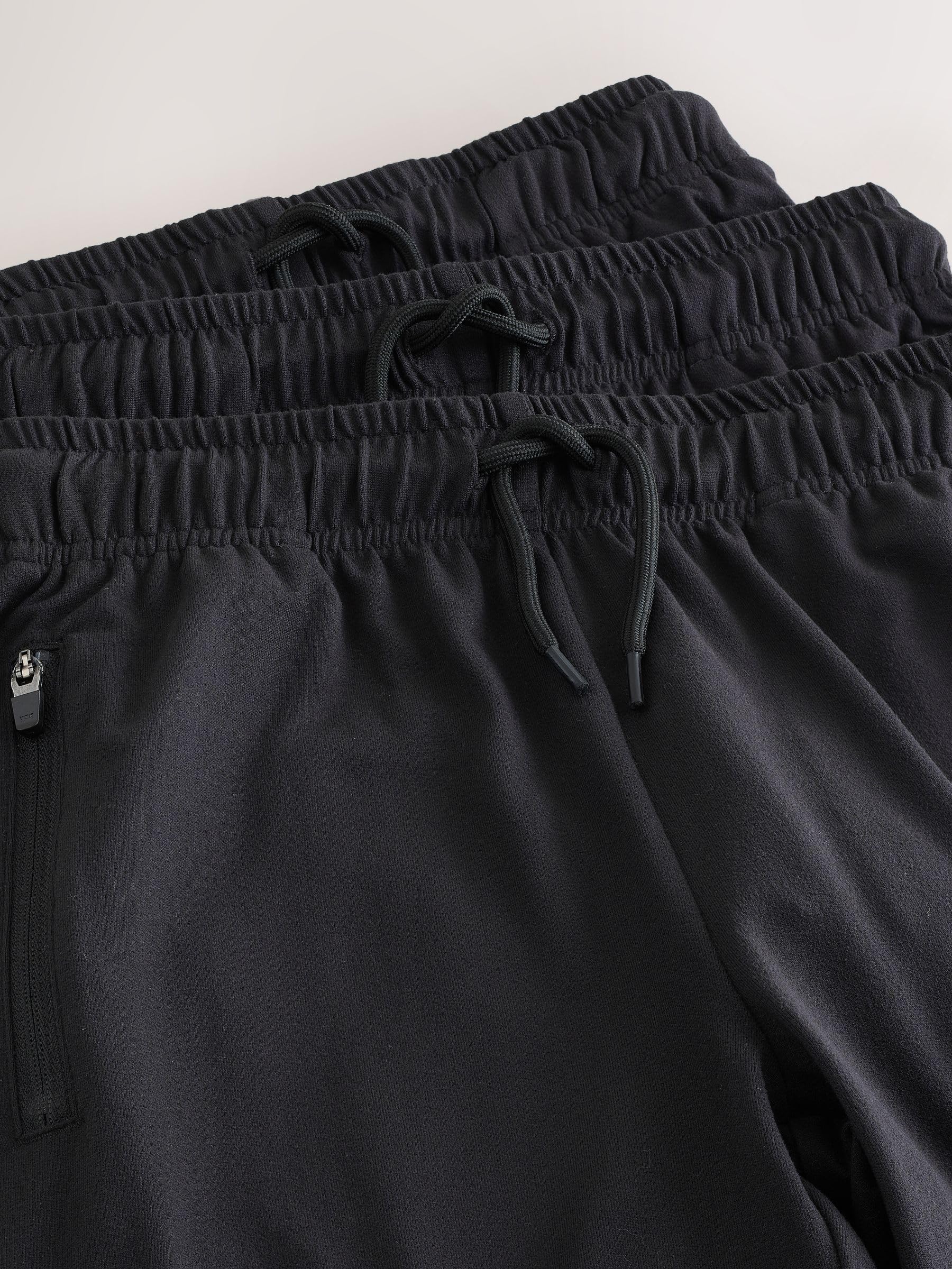 NEXT Niños Pack de 3 Pantalones Cortos de Deporte Ligeros