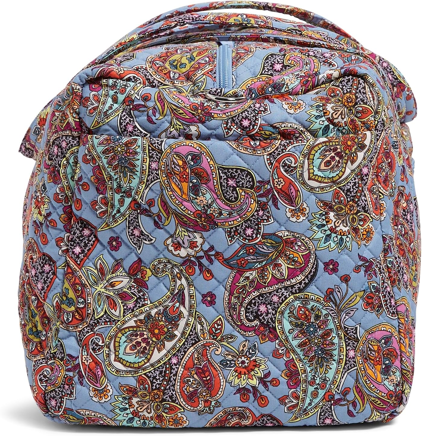 Vera Bradley Women's Cotton Large Travel Duffel Bag, Provence Paisley, One Size - Image 6