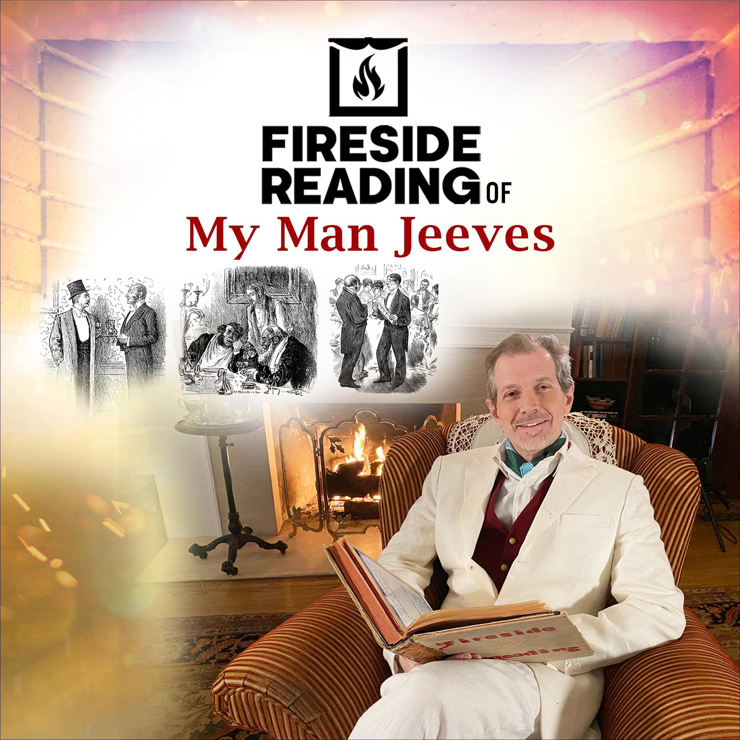 Cover art for Fireside Reading of My Man Jeeves