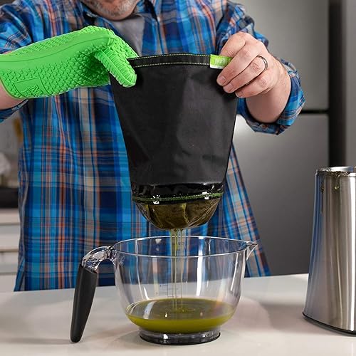 Miniatura 4 de Magical Butter Bolsas de filtro reutilizables de 73 micrones, malla de nailon para un filtrado y filtración de precisión