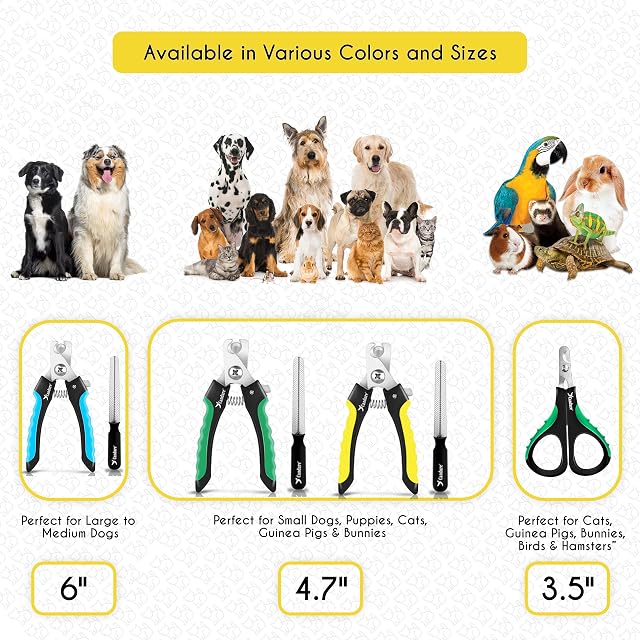 Foto 8 de 8 de Candure Cortauñas para Perro y Gato con Mascota Protector de Seguridad