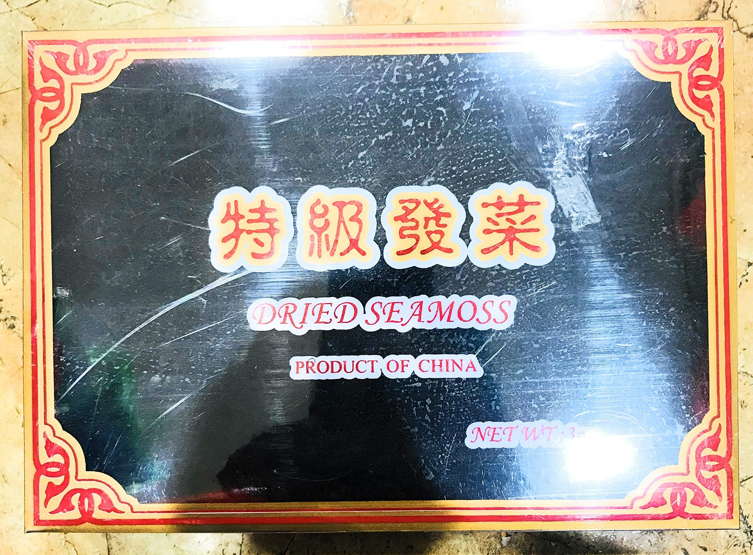 Dried Black Sea Moss (Fat Choy) 特級發菜 3oz