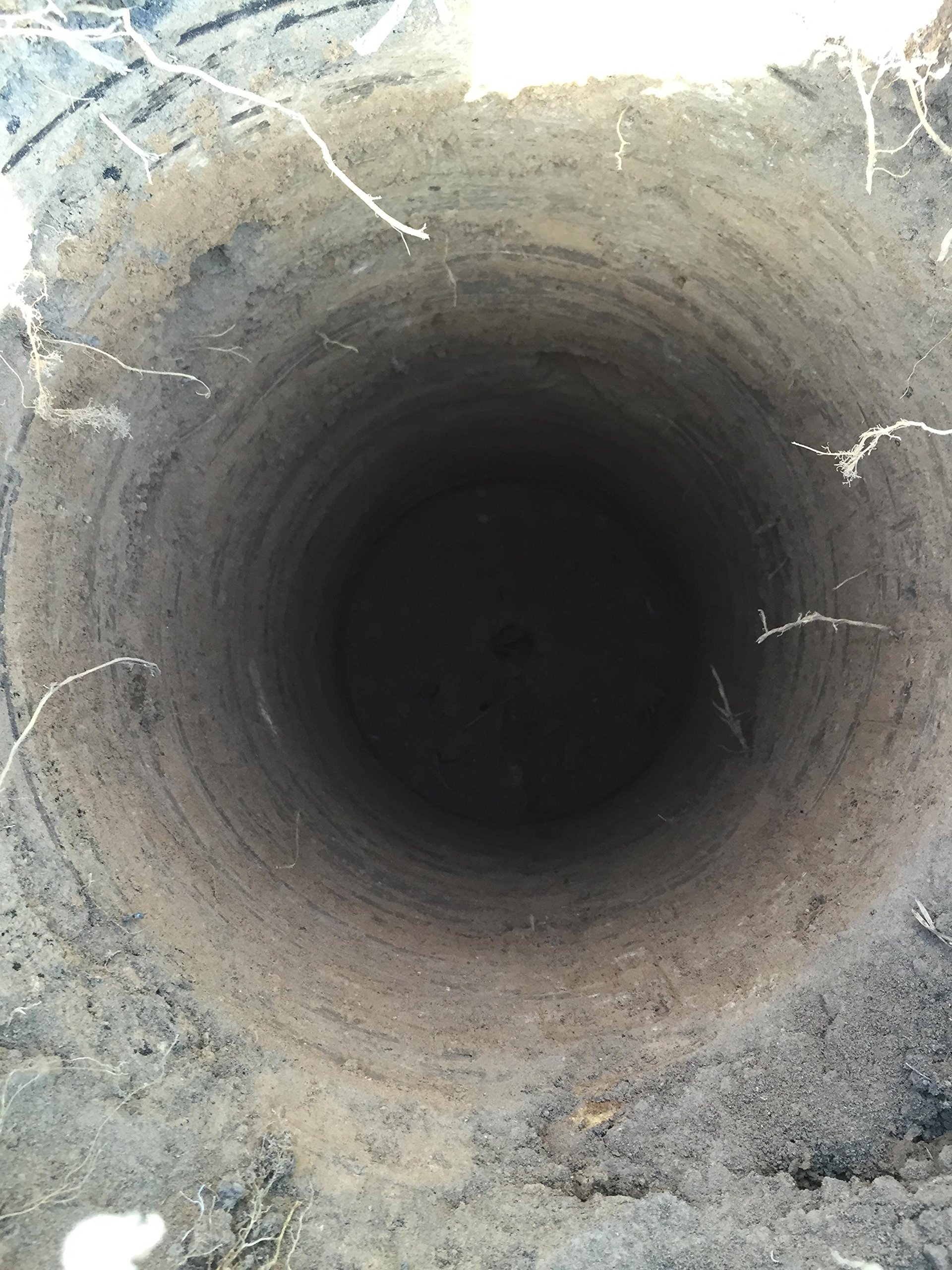 150 mm Erdbohrer Handerdbohrer Erdlochbohrer Pflanzbohrer Pfahlbohrer Lochspaten Erdlochausheber Pfostenbohrer
