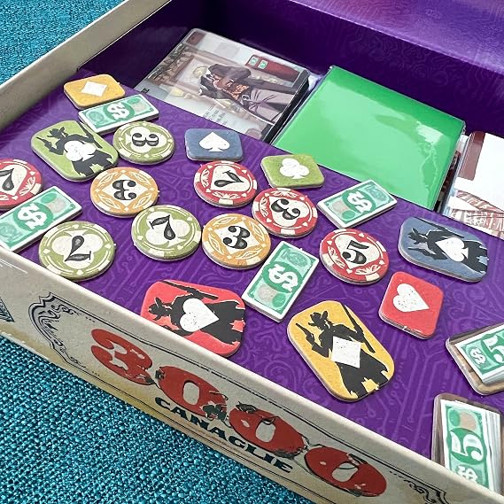 Asmodee - 3000 Canaglie - Strategy and Bluff Board Game, 2-4 Players, 12+ Years, Italian Edition