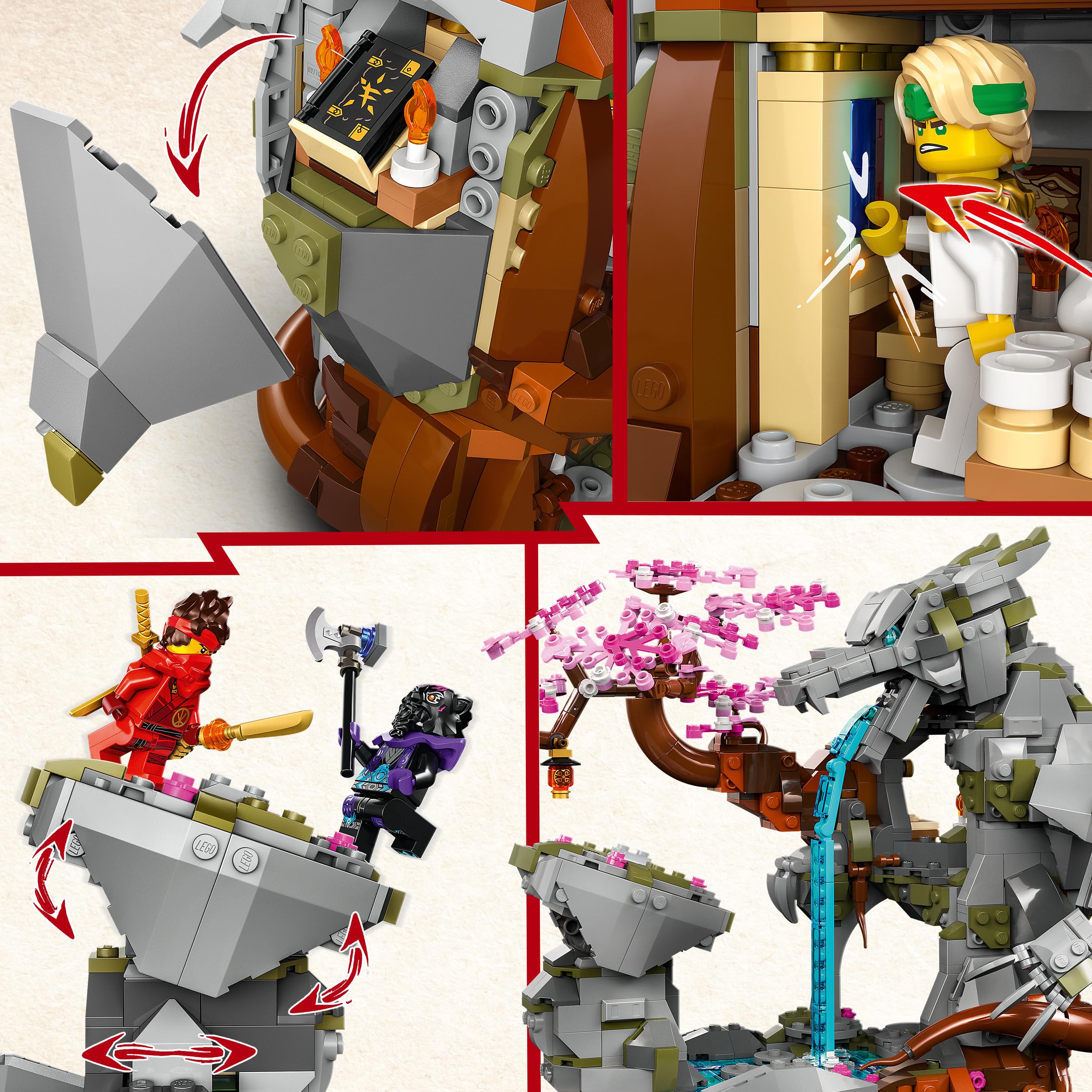 ALL アルバム　コレクション10枚 Amazon.com: Lego Ninjago Dragon Stone Temple Dragon Set 71819