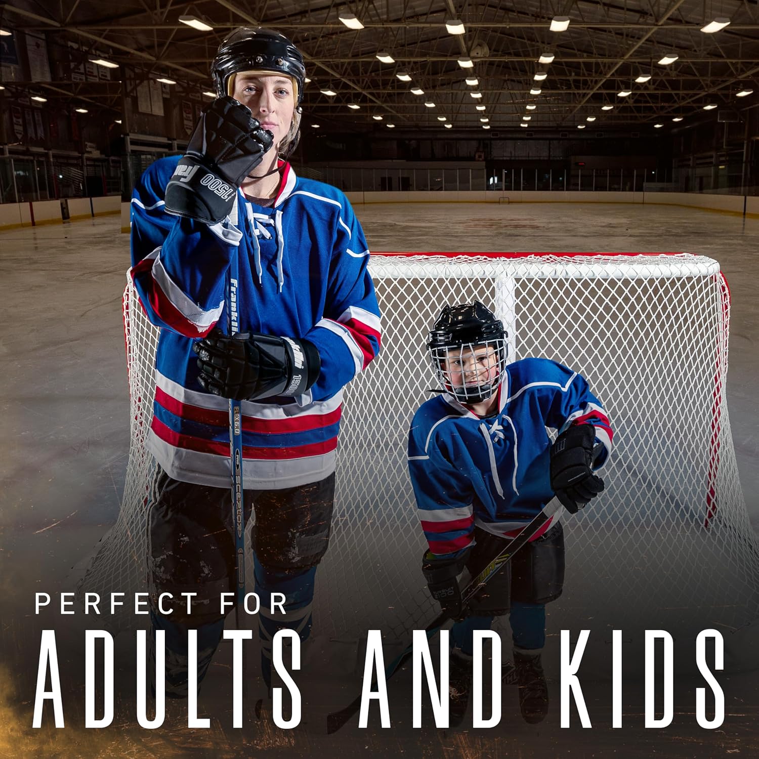 限定！Franklin Sports NHL ホッケースケートガード - 大人用 + ユースブレードカバー アイスホッケースケート用 -  ダイヤル式 自転車靴
